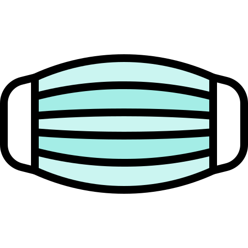 Mask, protect, surgical mask, virus icon